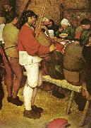 Pieter Bruegel detalj fran bondbrollopet Spain oil painting artist
